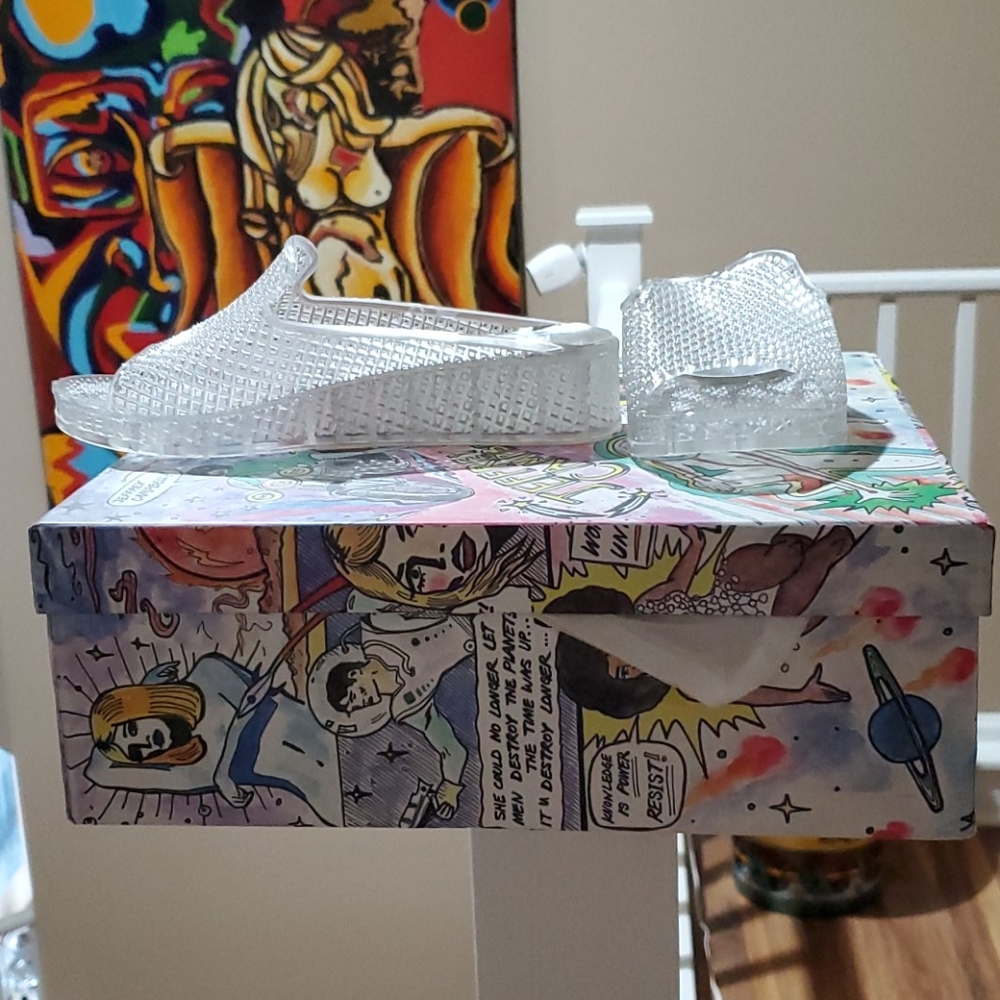 Jeffrey Campbell jelly slides